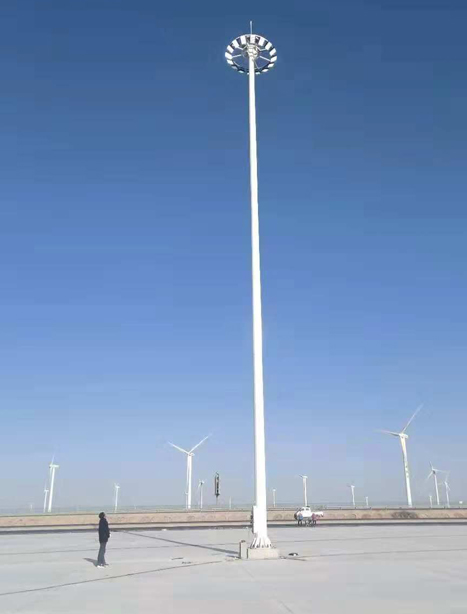 瓜州高速路服务区和田高杆灯项目